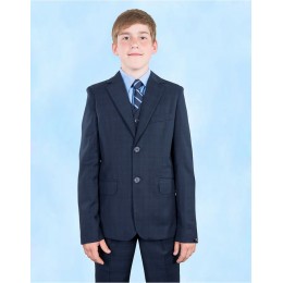 Школьный костюм Bozer 4057 Люкс синий